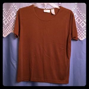 Pierre Cardin Brown Top
